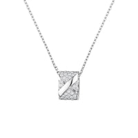 [LOVE LUCKY]LIENS EVIDENCE DIAMOND PAVED NECKLACE
