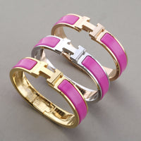 [LOVE LUCKY]H PURPLE BRACELET