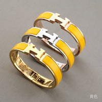 [LOVE LUCKY]H YELLOW BRACELET