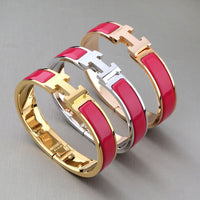 [LOVE LUCKY]H RED BRACELET