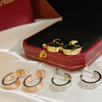 [LOVE LUCKY]LOVE EARRINGS 5.7MM 2 DIAMONDS