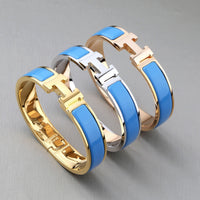 [LOVE LUCKY]H BRACELET TURQUOISE 12MM