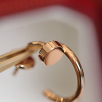 [LOVE LUCKY]JUSTE EARRINGS PINK GOLD