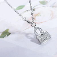 [LOVE LUCKY]AMULETTE PEDANT SILVER NECKLACE