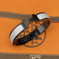 [LOVE LUCKY]H BRACELET 12MM BLACK WHITE CERAMIC