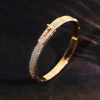 [LOVE LUCKY]KELLY BRACELET DIAMOND PAVED