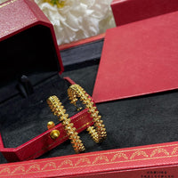 [LOVE LUCKY]CLASH LARGE HOOP EARRINGS