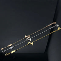 [LOVE LUCKY]VOLT LV LOGO BRACELET
