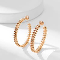 [LOVE LUCKY]CLASH HOOP EARRINGS