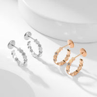 [LOVE LUCKY]BEE LOVE DIAMOND HOOP EARRINGS