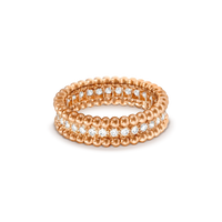 [LOVE LUCKY]PERLEE DIAMOND ROSE GOLD RING