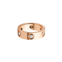 [LOVE LUCKY]LOVE 5.5MM 6 DIAMOND RING