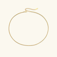 [LOVE LUCKY]Danica Box Chain Gold Necklace
