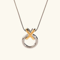 [LOVE LUCKY]Mirabelle Ring Knot Necklace