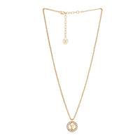 [LOVE LUCKY]BY NIGHT DIAMOND PAVED NECKLACE