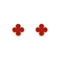 [LOVE LUCKY]CLOVER 15MM EARRINGS COLLECTION
