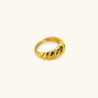 [LOVE LUCKY]Amaia Gold Croissant Ring