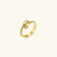 [LOVE LUCKY]Amaryllis Gold Ring