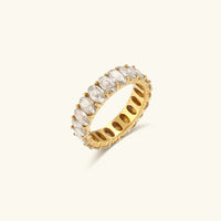 [LOVE LUCKY]Antoinette Diamond Simulant Gold Ring