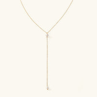 [LOVE LUCKY]Beatrice Pearl Tassel Necklace