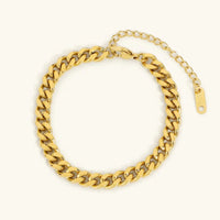 [LOVE LUCKY]Jean Gold Chain Bracelet