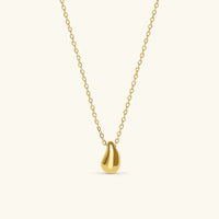 [LOVE LUCKY]Marcelline Gold Teardrop Pendant