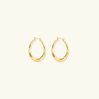 [LOVE LUCKY]Aire Hoop Earrings