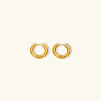 [LOVE LUCKY]Bold Round Hoops