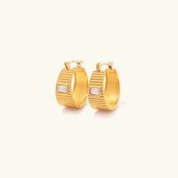[LOVE LUCKY]Carole Gold Hoop Earrings
