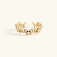[LOVE LUCKY]Colleen Butterfly Gold Ring