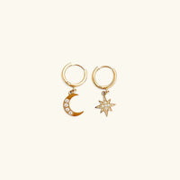 [LOVE LUCKY]Cosmia Gold Earrings