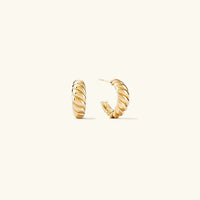 [LOVE LUCKY]Croissant Arc Earrings