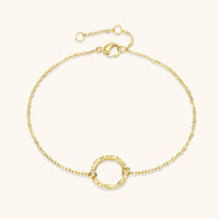[LOVE LUCKY]Dalia Gold Hoop Bracelet