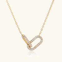 [LOVE LUCKY]Zoelle Interlocking Diamond Pendant
