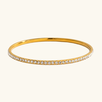 [LOVE LUCKY]Kalista Diamond Gold Bangle