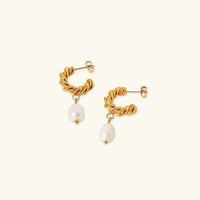 [LOVE LUCKY]Emma Pearl Earrings