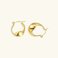 [LOVE LUCKY]Esti Irregular Hoop Earrings