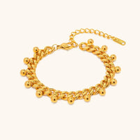 [LOVE LUCKY]Felicity Gold Chain Bracelet
