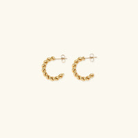 [LOVE LUCKY]Gigi Twist Gold Earrings