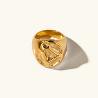 [LOVE LUCKY]Autumn Gold Ring