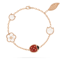 [LOVE LUCKY]LUCKY SPRING 5 MOTIF BRACELET