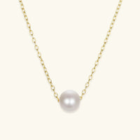 [LOVE LUCKY]Isla Gold Pearl Necklace