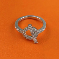 [LOVE LUCKY]ECHAPPEE RING SILVER DIAMOND