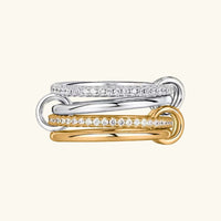[LOVE LUCKY]Ivy Stacked Diamond Ring