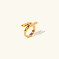 [LOVE LUCKY]Praire Gold Ring