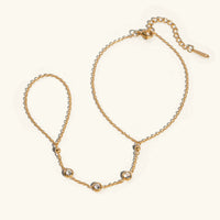 [LOVE LUCKY]Leona Diamond Hand Chain