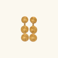 [LOVE LUCKY]Marielle Gold Earrings