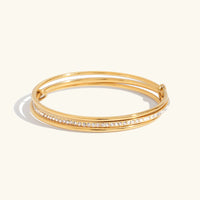 [LOVE LUCKY]Quinley Stacked Diamond Bracelet
