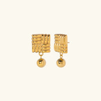 [LOVE LUCKY]Alba Gold Earrings