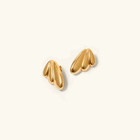 [LOVE LUCKY]Saffron Gold Earrings